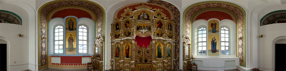 3D панорама Надвратного храма во имя архангела Михаила