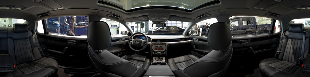 3D-панорама автомобиля Volkswagen Phaeton